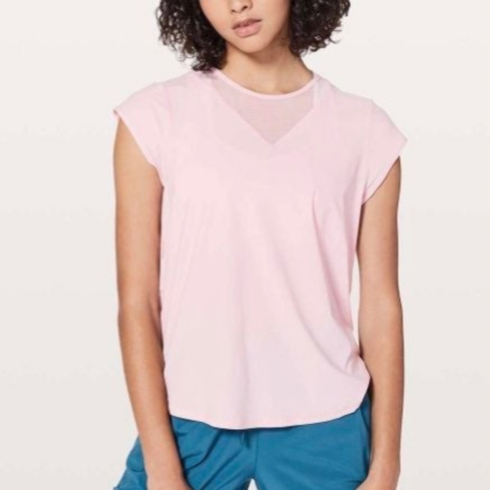 Lululemon For the Run Short Sleeve Top